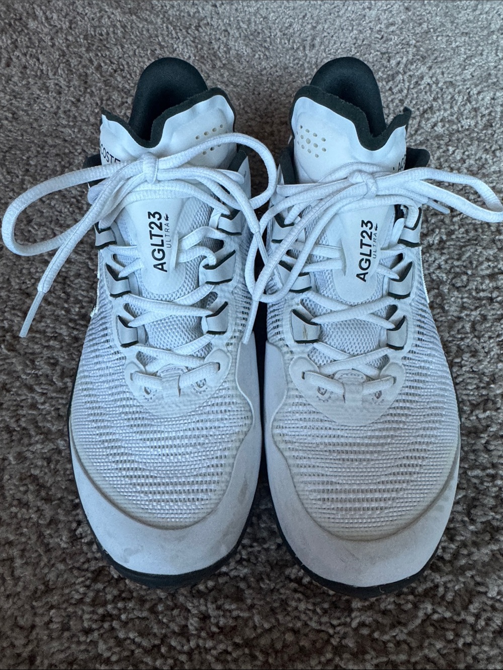 Lacoste Women's White and Green Tennis Shoes